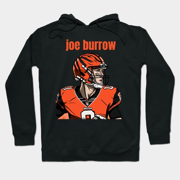 joe burrow cute graphic design Hoodie by Nasromaystro